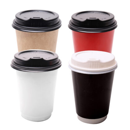 DW Plain Cups / Sipper Lid | 4oz – 16oz (25 Pcs)